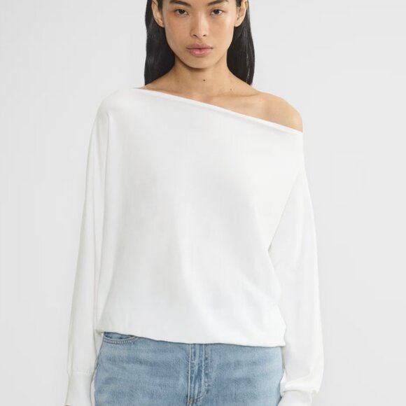 Aritzia Babaton Inspiration Sweater in White - Picture 1 of 7